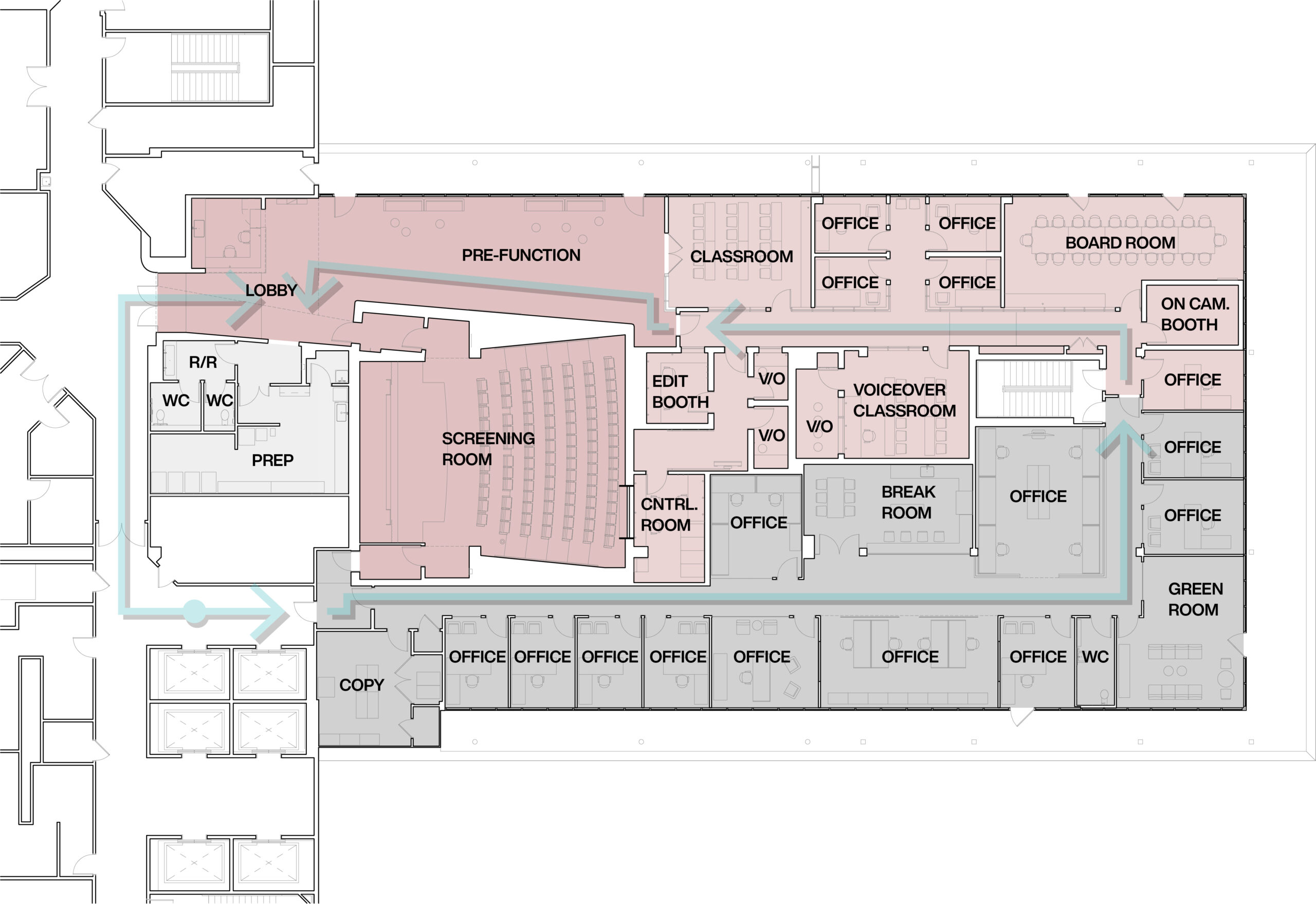 SAG - LABELED PLAN
